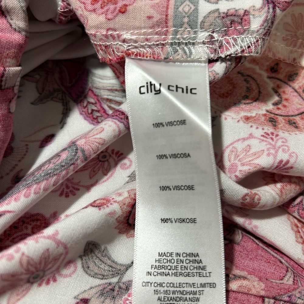 City Chic size S /16 maxi dress perfect for summer - Picture 6 of 10